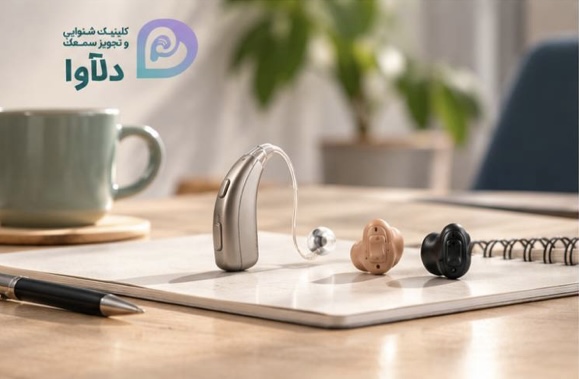 انواع سمعک داخل گوشی و پشت گوشی